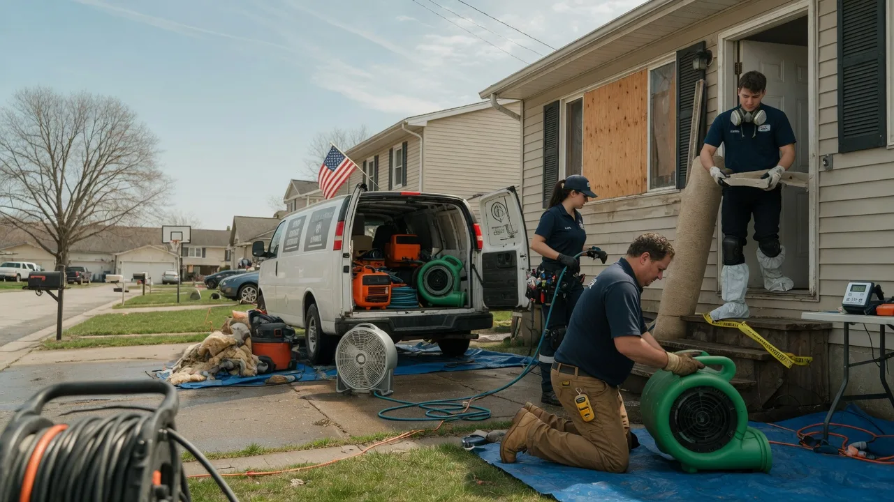 Water Damage Restoration in Dennis, TX near me